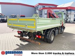 Iveco ML100E19 4x2, Kran HMF 810-K2, 2x AHK