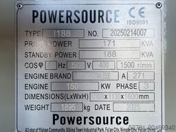 Iveco NEF67TM4 - 188 kVA Generator - DPX-19793