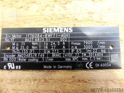 Siemens 1FT6084-8WF71-4EH1 Synchronservomot. SN YFB427681351002 -  -