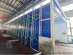 ABC-Group Tunnel retracted paint booth
