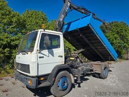 MERCEDES-BENZ Ecoliner 1317 / Kipper - Kran Hiab 090