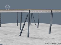 10x15m Lagerbühne , Belastung : 500kg/qm Unterkante: 3,0m , ca. 150qm Systembühne