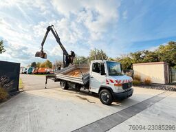MERCEDES-BENZ Vario 816 Kipper Kran Selbstlader AHK