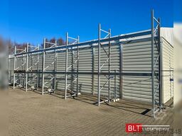 19,6 lfm Palettenregale für Außenbereich H: 4,5m , 3000 kg Fachlast , FVZ