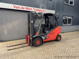 LINDE H35T-02 Triplo 465 Freelift / Sideshift / weegsysteem LPG 2017