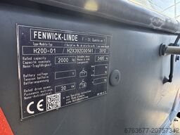 LINDE H20D-01 Triplo 470 Freelift / Sideshift 5355UUR VW Diesel 2012