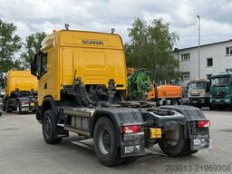 SCANIA 450 XT 4x4 Euro 6 SZM Kipphydraulik Blatt / Luft