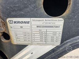 KRONE SD | 40 FT|2 X 20 FT | BACK SLIDER |HIGHCUBE.| ...