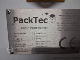 PackTec Reihenpalettierung