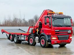 DAF 85.510*ABSCHLEPPWAGEN 8,00m+ FASSI F4 A.2.26