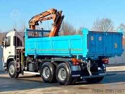 VOLVO FM 380 Kipper 5,10 m * ATLAS TEREX 135.2ME-A2