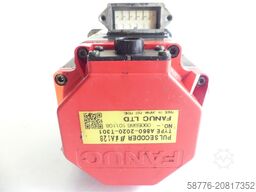 Fanuc A06B-0062-B103 AC Servomotor SN: C10ZF0452 mit Pulsecoder A860-2020-T301