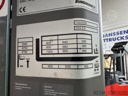 JUNGHEINRICH EKS 210 - Wire Guidance !! PSA !! DOUBLE steering !! Triplex FFL