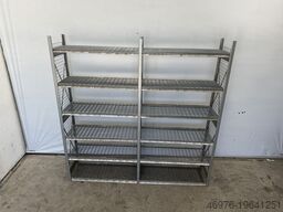 Dexion HI280 Gitterrostboden Regallänge: 2,71 lfm.