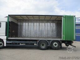 MAN TGX 26.440, Getränkeaufbau mit Schiebeplane