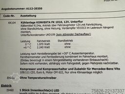 MERCEDES-BENZ Vito Kasten 111CDI lang*0°*Kühlkasten*Konvekta*
