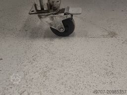 Aluminum frame mobile conveyor belt 3400x540mm