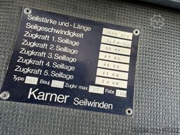 MAN 17.232 4x4 KRAN SEILWINDE Kran und LKW