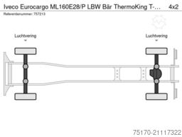 Iveco Eurocargo ML160E28/P LBW Bär ThermoKing T-1200R