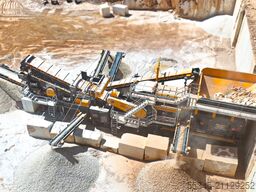 FABO crushing equipment PRO-150 MOBILE CRUSHER WOBBLER FEEDER