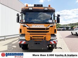 Scania P 360 4x4, Kran Palfinger PK 12001 EH, Funk,
