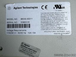 Agilent Technologies Systems Controller 86030-30011 Agilent Technologies Systems Controller 86030-30011