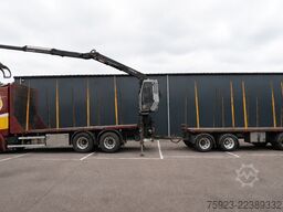 Scania R 580 V8 6X4 LOGTRANSPORT COMBI WITH KESLA 2112...
