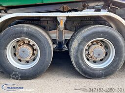 DAF CF 85.410 ATE, Hiab 166, 6x4 Steel spring