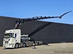 Scania R590 V8 / 8X2 / HIAB 1188 + JIB + WINCH