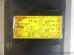 Fanuc A06B-0853-B100 / B-65152E AC Spindle Motor SN: C987J1757