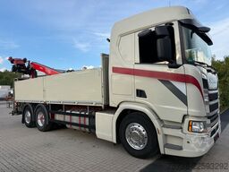 SCANIA R500 6x2*4 Baustoff Fassi 215/Retarder/Vollluft