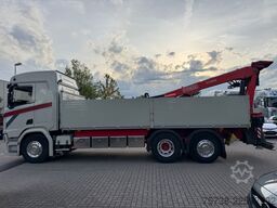 SCANIA R500 6x2*4 Baustoff Fassi 215/Retarder/Vollluft