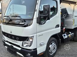 Fuso 3S15 Kipper mit Ladekran Funk 3x hydr. Kran