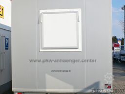 Vezeko MOBI3200 Bauwagen 6-Personen 1300kg 313x217x212cm Mannschaftswagen Aufenthaltswagen