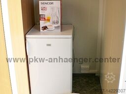 Vezeko MOBI3200 Bauwagen 6-Personen 1300kg 313x217x212cm Mannschaftswagen Aufenthaltswagen