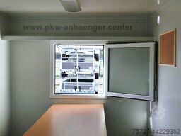 Vezeko MOBI5611 Bauwagen 12-Personen Chemie-WC Lager 2000kg 549x229x212cm