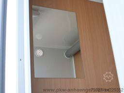 Vezeko MOBI5611 Bauwagen 12-Personen Chemie-WC Lager 2000kg 549x229x212cm