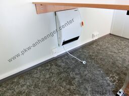 Vezeko MOBI5611 Bauwagen 12-Personen Chemie-WC Lager 2000kg 549x229x212cm