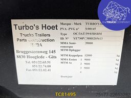 Turbos Hoet Tank chassis Gooseneck