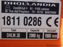 MAN TGL 12.250 Bakwagen + Laadklep DHollandia 2000 kg