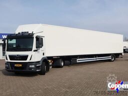 MAN TGM 15.290 Trekker + Heiwo city trailer geïsole...