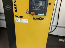 Kaeser Schraubenkompressor SK 22 - mit Trockner, Entöler und 2.000L Tank