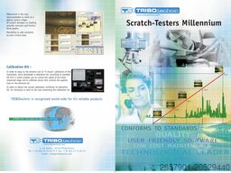 Tribo technic Scratch-Testers Millennium 200