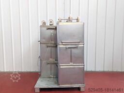  Bacs Europe 200 L en Inox