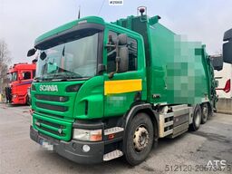 Scania P340 6x2 Refuse truck w/ Crane.