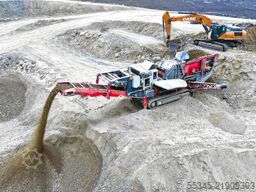 Sandvik QI441 Used Mobile Crusher QI441 Mobile Crusher with FABO Assurance