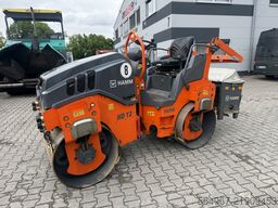 Hamm HD12VV Tandemwalze mit Streuer