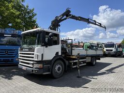 Scania P94 220 Kran Hiab 135-4 bis 16 Meter