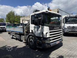 Scania P94 220 Kran Hiab 135-4 bis 16 Meter