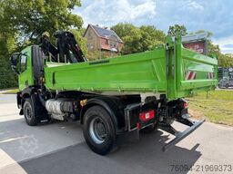 IVECO AD200X40 4x2 Kipper KRAN 12m Funk Greifer AHK